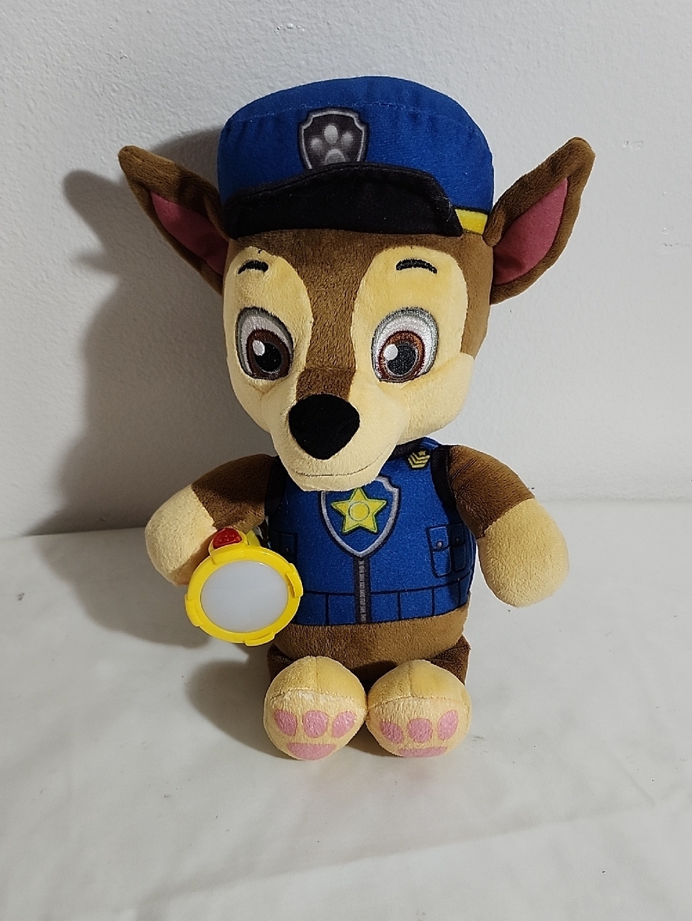 Paw Patrol Chase Plush - Brown, Blue & Yellow Police Pup